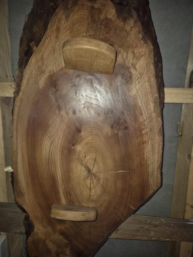 Solid Hardwood Double Bike Helmet Wall Rack Solid Hardwood Double Bike Helmet Wall Rack